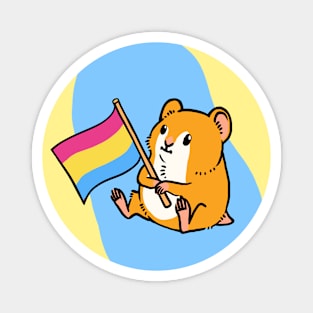 Hamster Pride Pansexual Magnet